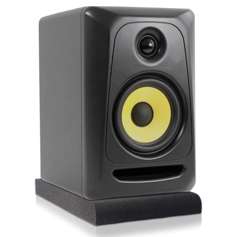 Speaker Pads, Isolation Pads,High Density Studio Monitor Foam, Studio Monitor Stand Pads, Speaker Base,28X19X4cm