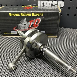 Crankshaft 65.2mm For ADDRESS V125 G SS With Pin 15mm Longer Stroke 15mm Pin Racing Tuning Upgrade Engine Parts Connecting Rod