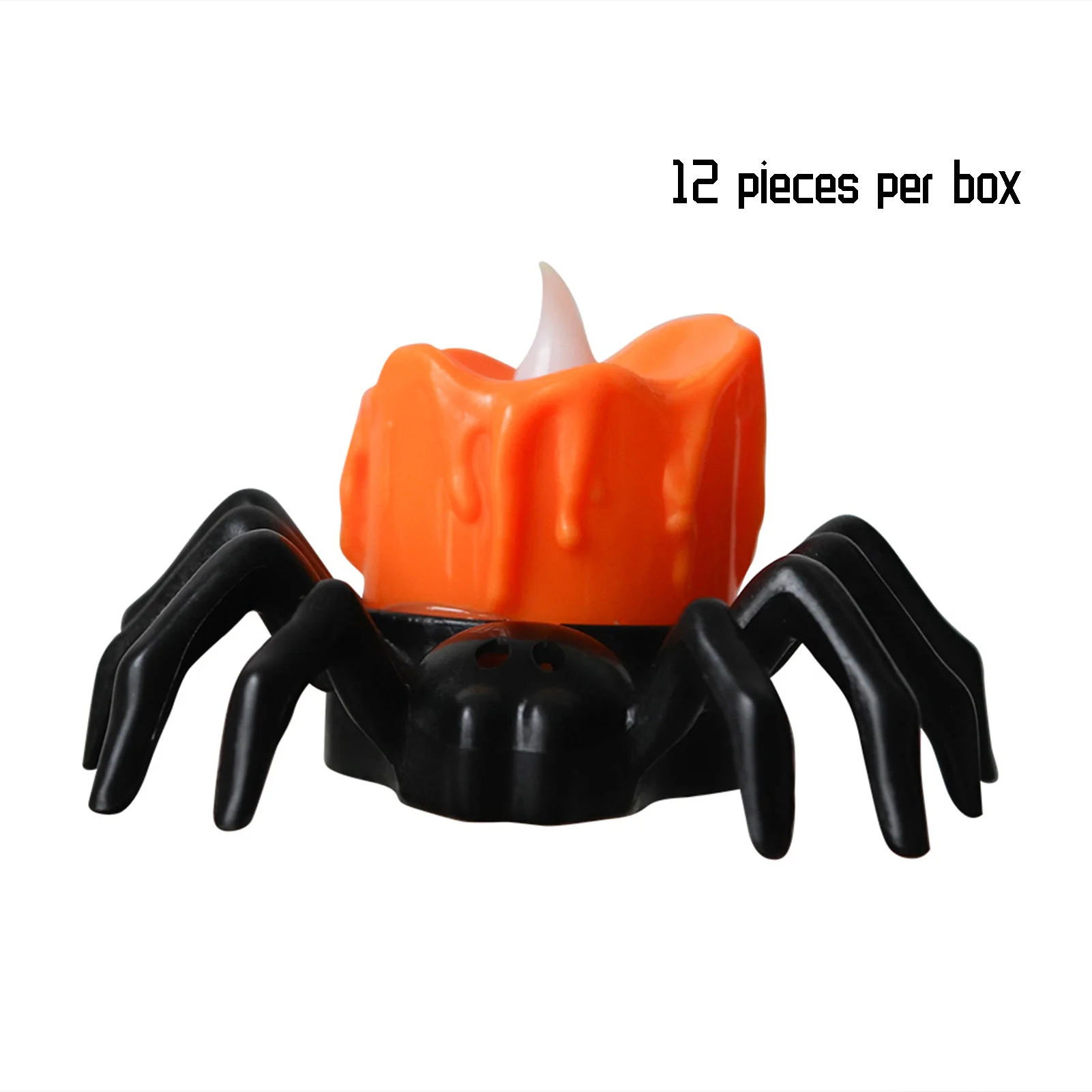 Halloween Jack-o'-lantern Atmospheric Lamp Flameless Lights Atmosphere Prop for  Home Holiday Decor