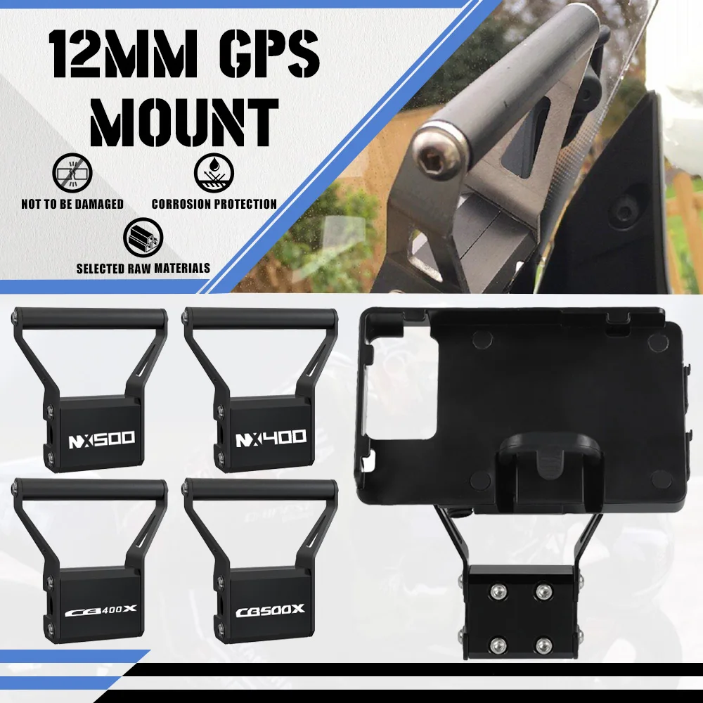 2026 2025 New Motorcycle GPS Mounting Bracket Accessories For Honda CRF1000L Africa Twin CB400X CB500X NX400 NX500 2023 2024