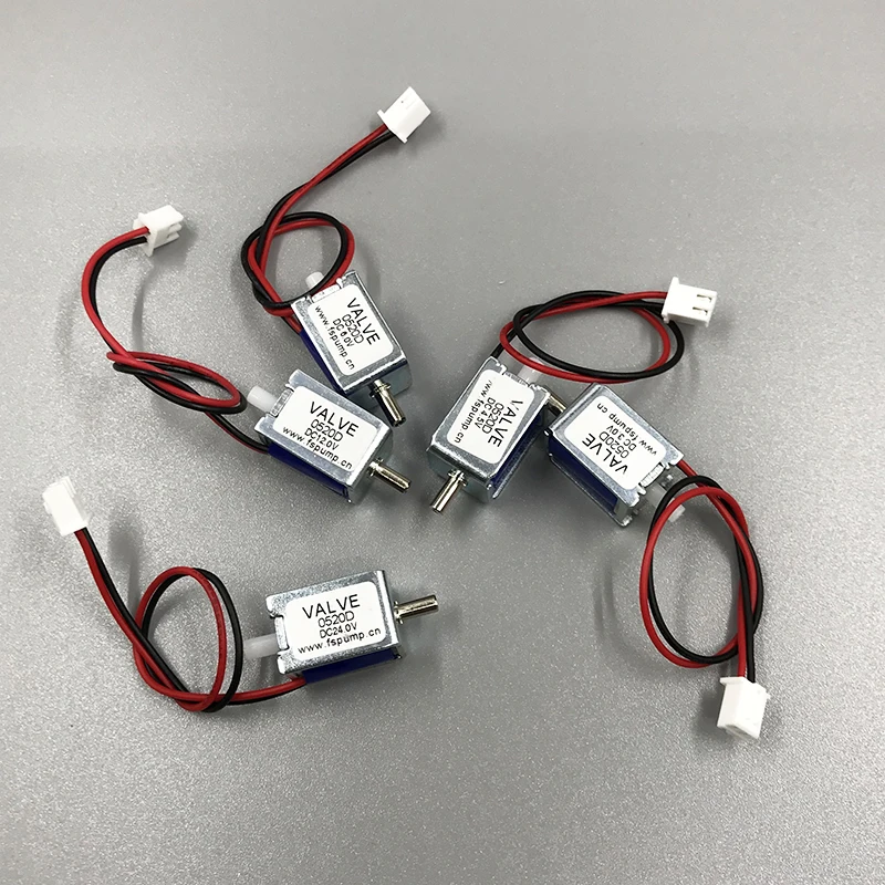 DC 3V/ 4,5V/ 6V/ 12V/ 24V Kleines elektrisches Mini-Magnetventil N/C Normalerweise geschlossenes 2-Wege-Gas-Luftventil