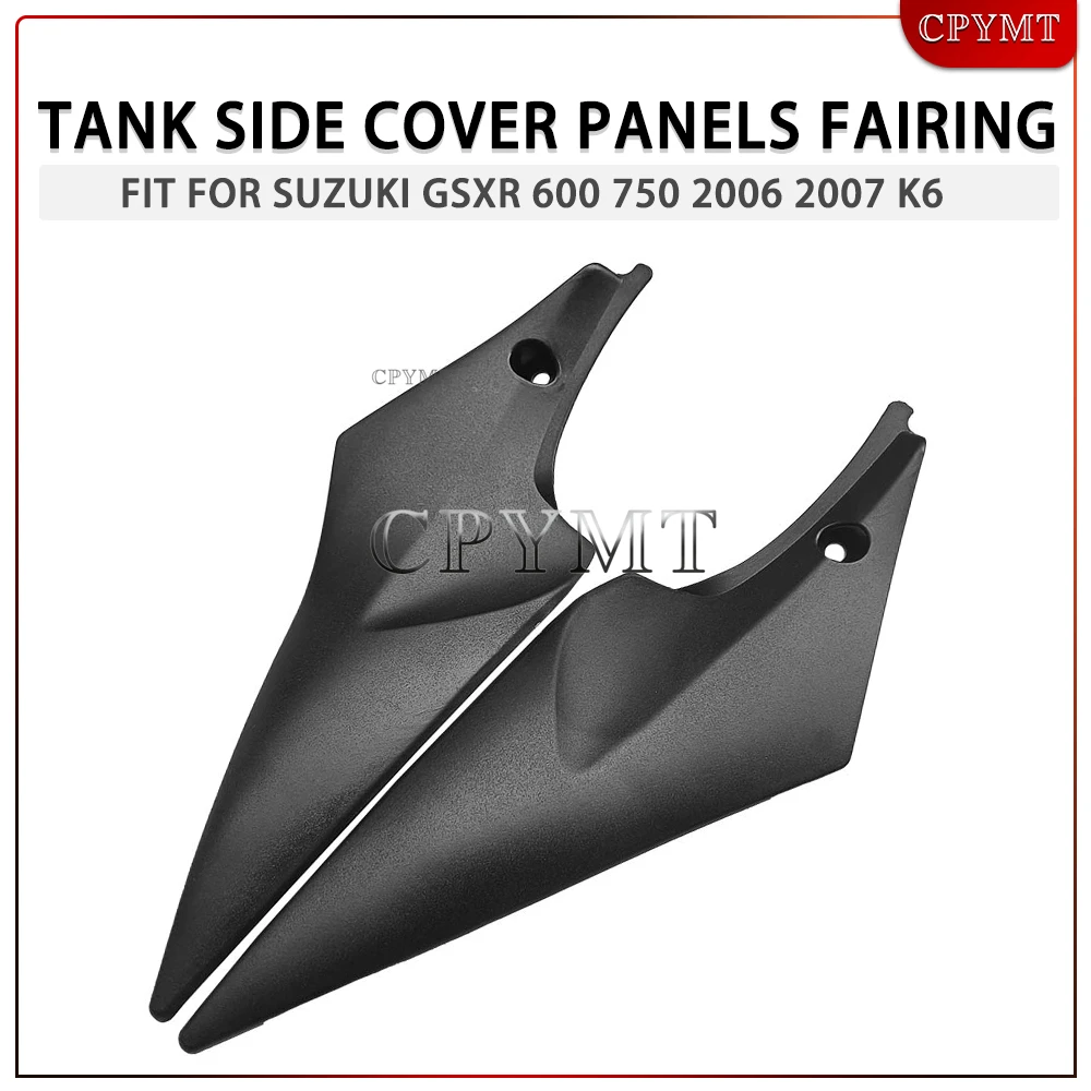 

Fit for Suzuki GSXR600 GSXR750 2006 2007 GSXR 600 06-07 750 K6 K7 Motorcycle Gas Tank Side Cover ABS Panels Fairing