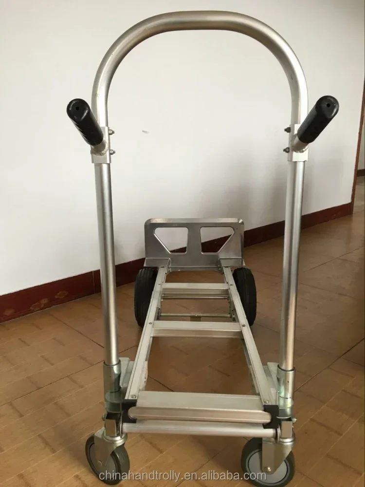 Weight Aluminum 2-in-1 Portable Multi-functional Foldable Trolley HOT SALE
