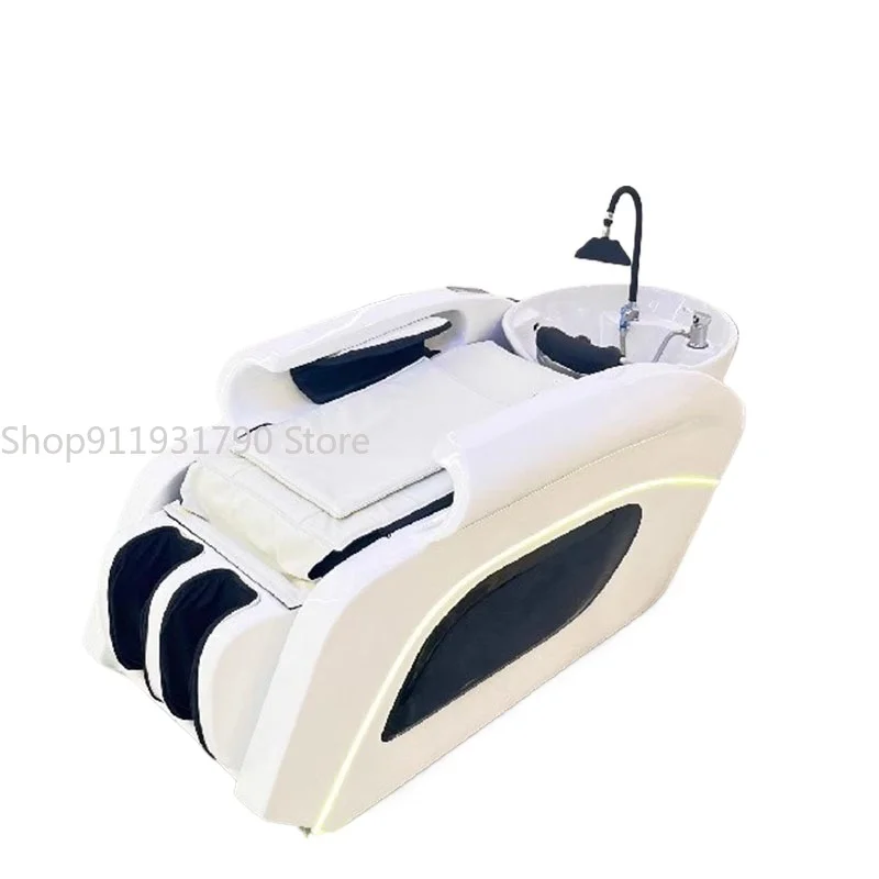 Spa Shampoo Bed Wash Hair Salon Luxury Hairdressing Washbasin Basin Chair Thai Washing Massage Complete Beauty Chaise Coiffure