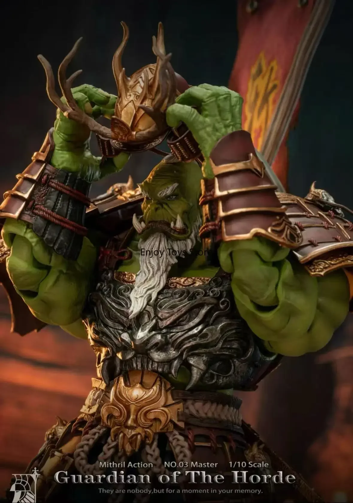 

Точечные товары Mithril Studio 1/10 Tribe Guarding Warcraft 03, меч Святого меча, мастер-историческая кукла, пятно