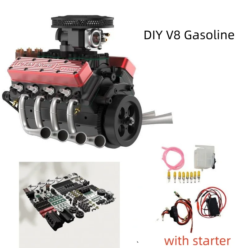 TOYAN L100, L200, L400 V8 engines, RC power, multiple styles. Please pay attention to the specific version and fuel type view 4