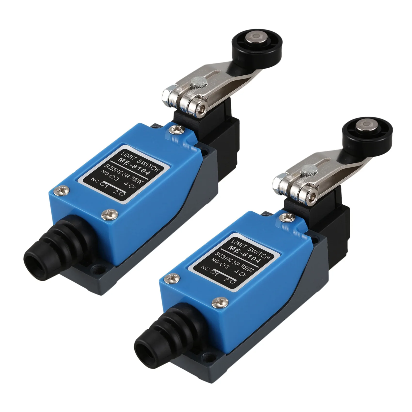 2X ME-8104 Rotary Plastic Roller Limit Switch For CNC Mill Plasma