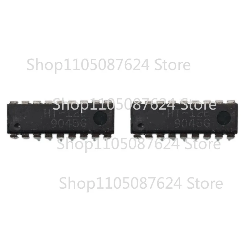 MMV   Stock 2pcs  Remote Control ( 1 HT-12D + 1 HT-12E ) DIP-18 Remote Decoder Encode