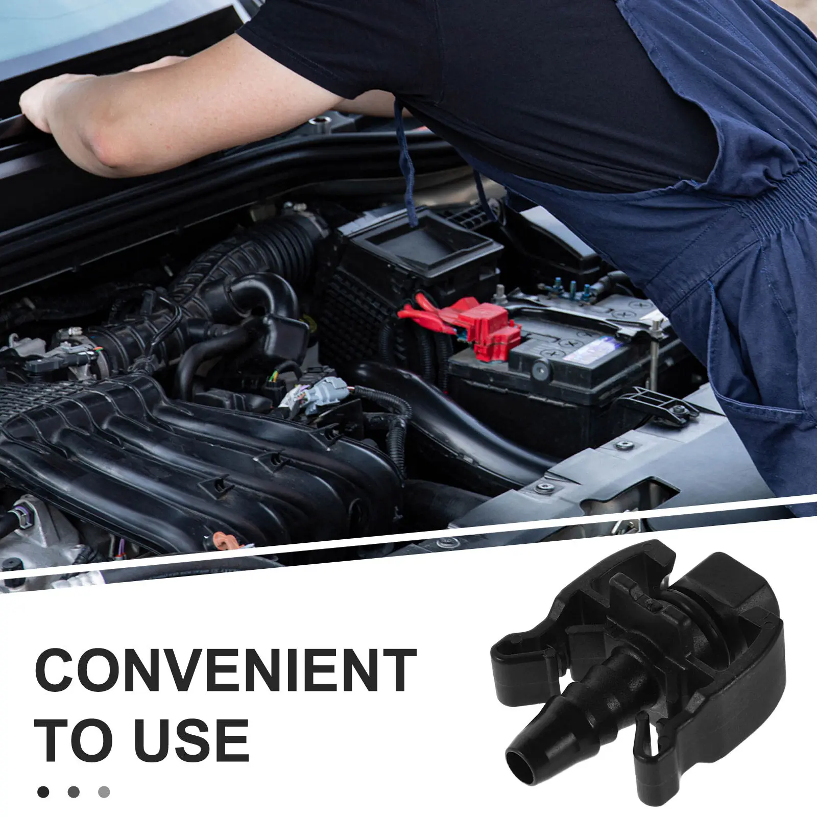 2Pcs Secure Fit Coolant Hose Connector Compatible with Multiple Car Brands Radiator Thermostat Housing Coolant System Fitting