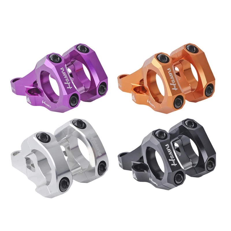 HASSNS MTB-Vorbau, DH-Spezifischer Dual-Shoulder-Vorbau 31,8 mm für DH/AM/FR Downhill-Fahrräder, Lenkervorbau für Radsport