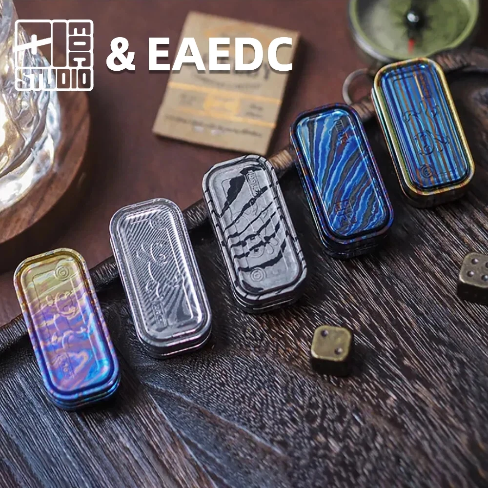 01EDC & EAEDC Schrodinger's Cat Mechanical Fidget Slider Fidget Toys For Adults Anxiety Relief Gadgets Push Slider