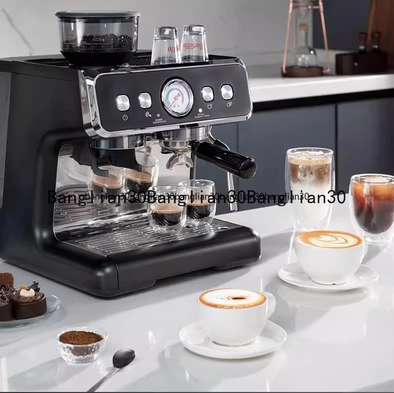 The Second-generation Italian Semi-automatic Coffee Machine Is Now Grinding Beans Into One Household Business Office