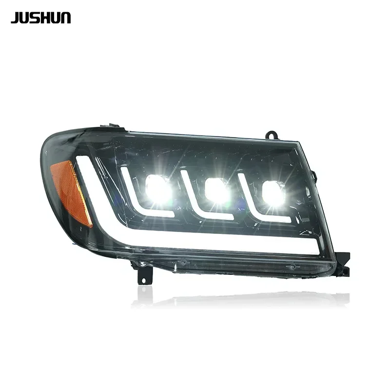 

Пара подходит для Toyota Rand Cool Luze LC100 02-07 в сборе, модифицированные светодиодные дневные ходовые огни, водяное рулевое управление