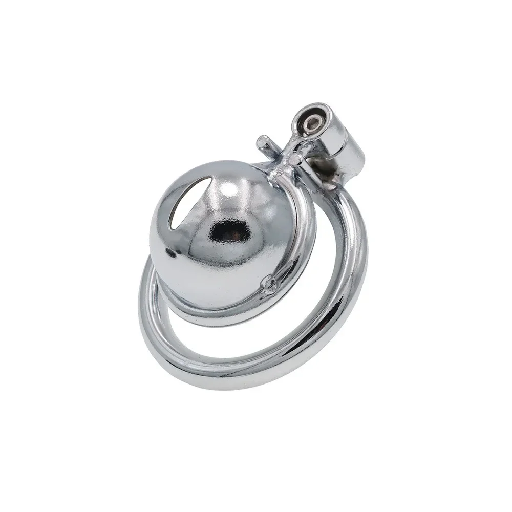 Male Chastity Cage Metal Penis Cock Rings Stainless Steel Chastity Device Penis Lock Bdsm Bondage Sex Toys For Men Sexshop