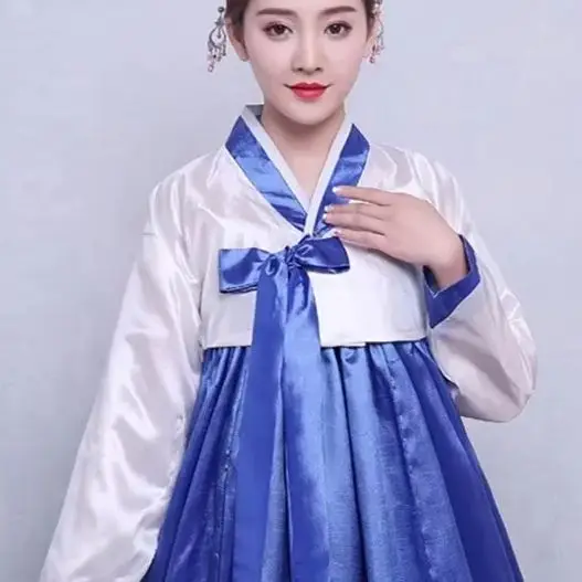 

2025 Women Hanbok Dress Korean Fashion Ancient Costumes Traditional Party Asian Palace Cosplay Performance Clothing 10Color