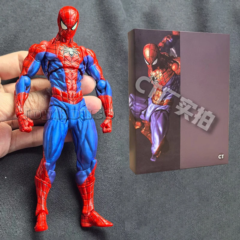 

Ct Toys Spiderman Figure Amazing Yamaguchi Spider-Man 2.0 Agent Anti Venom Mafex Shf Anime Action Figure Figurine Gifts Toys