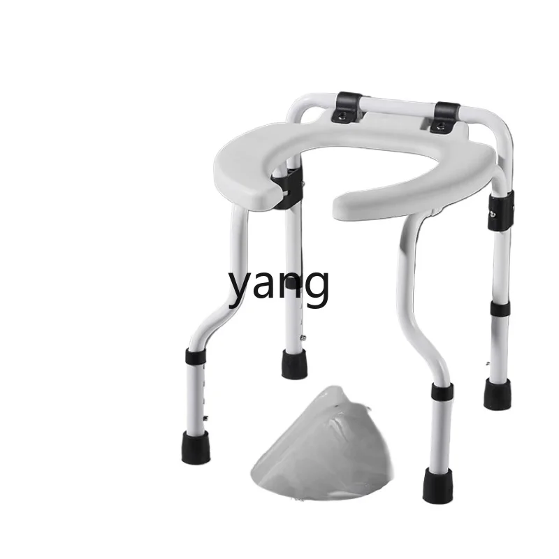 

LH squatting stool change toilet stool folding toilet seat frame squatting pit artifact