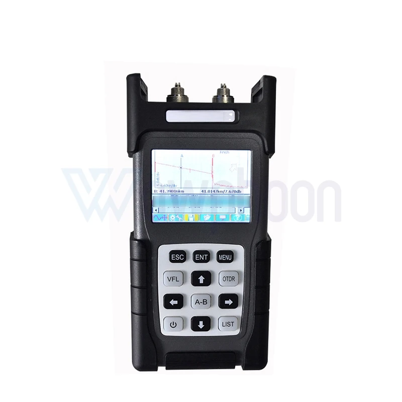 

Handhold Type MINI OTDR Fiber Optic Tester OP-O3302B 30/28 dB 1310/1550nm Optical Time-Domain Reflectmeter customized