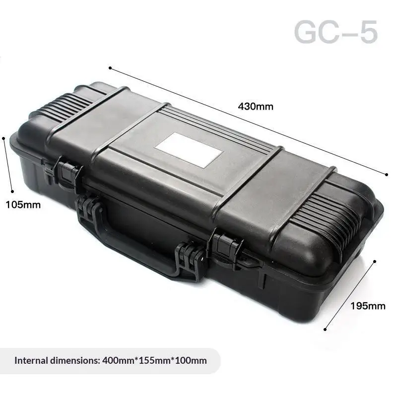 Waterproof Hard Carry Tool Case Organizer Storage Box Camera Photography Sights Safety Protector Instrument Tool Box with Spong