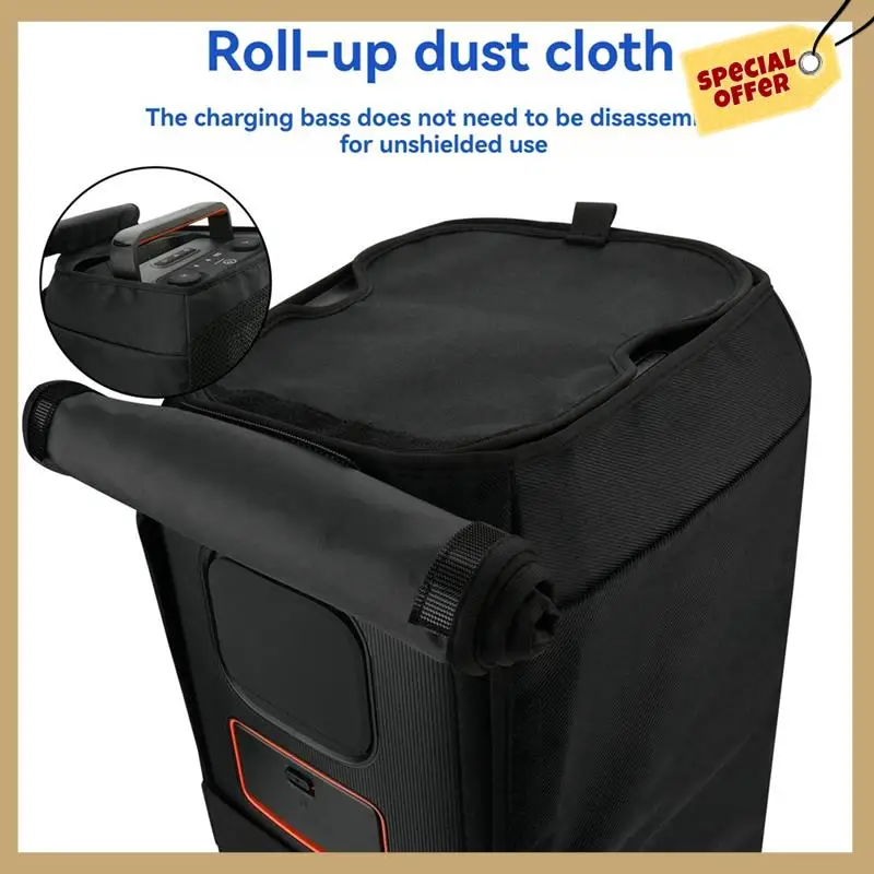 أداء مستقر-غطاء شبكي سهل الارتداء، حافظة واقية متعددة الوظائف لمكبر الصوت، حافظة واقية مقاومة للخدش لصندوق الحفلات