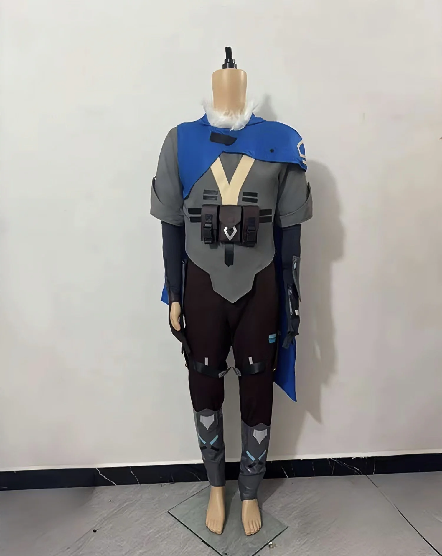 Disfraz de Cosplay Sova du Jeu Valorant, Ensemble Complet de Manteau, Pantalon, Gants, Tenue de Carnaval de Halloween, Uniforme I