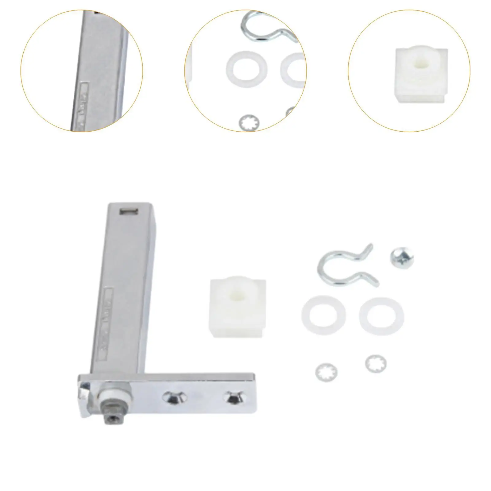 Refrigerator Door Spring Hinge Automatic Door Closer Sturdy Detachable Easy to Install Door Return Device Fridge Door Hinges
