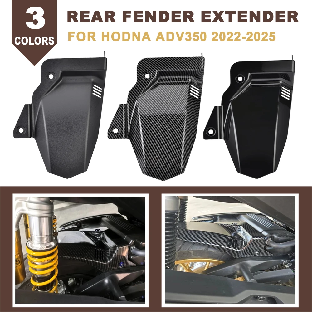 

For Honda ADV350 adv 350 2022-2024 2025 Motorcycle Rear Wheel Fender Mudguard Extender Splash-proof Tire Splash Guard Cover