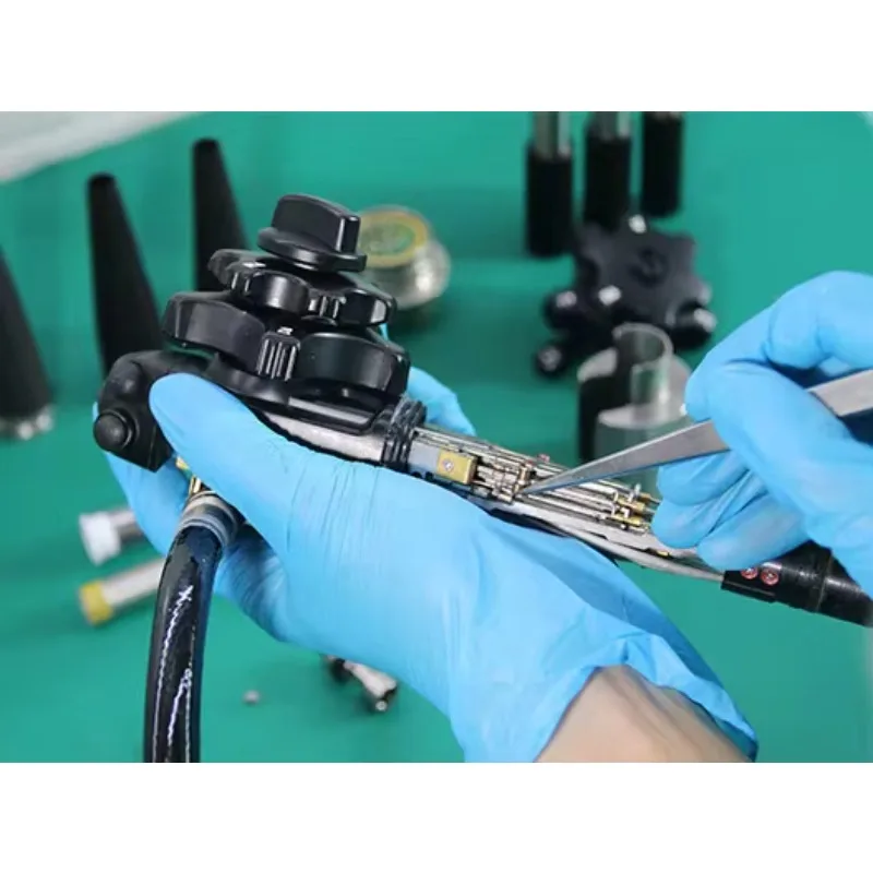 Flexible Endoscopy Maintenance Service CHF-V Choledochoscope Troubleshooting and Repair Work
