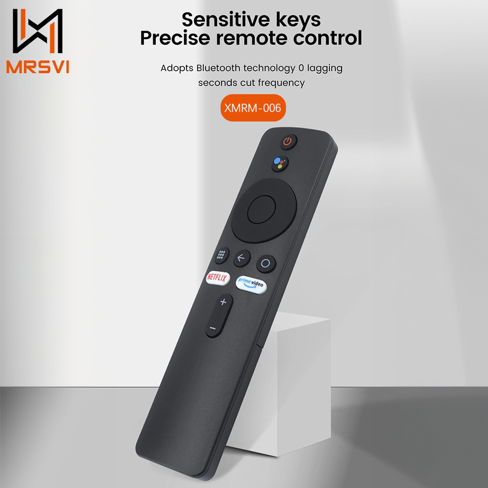  Bluetooth Voice Remote Control XMRM-006 00A for Xiaomi MI Box S Smart TV Box MI TV Stick MDZ-22-AB MDZ-24-AA Google Assistant 