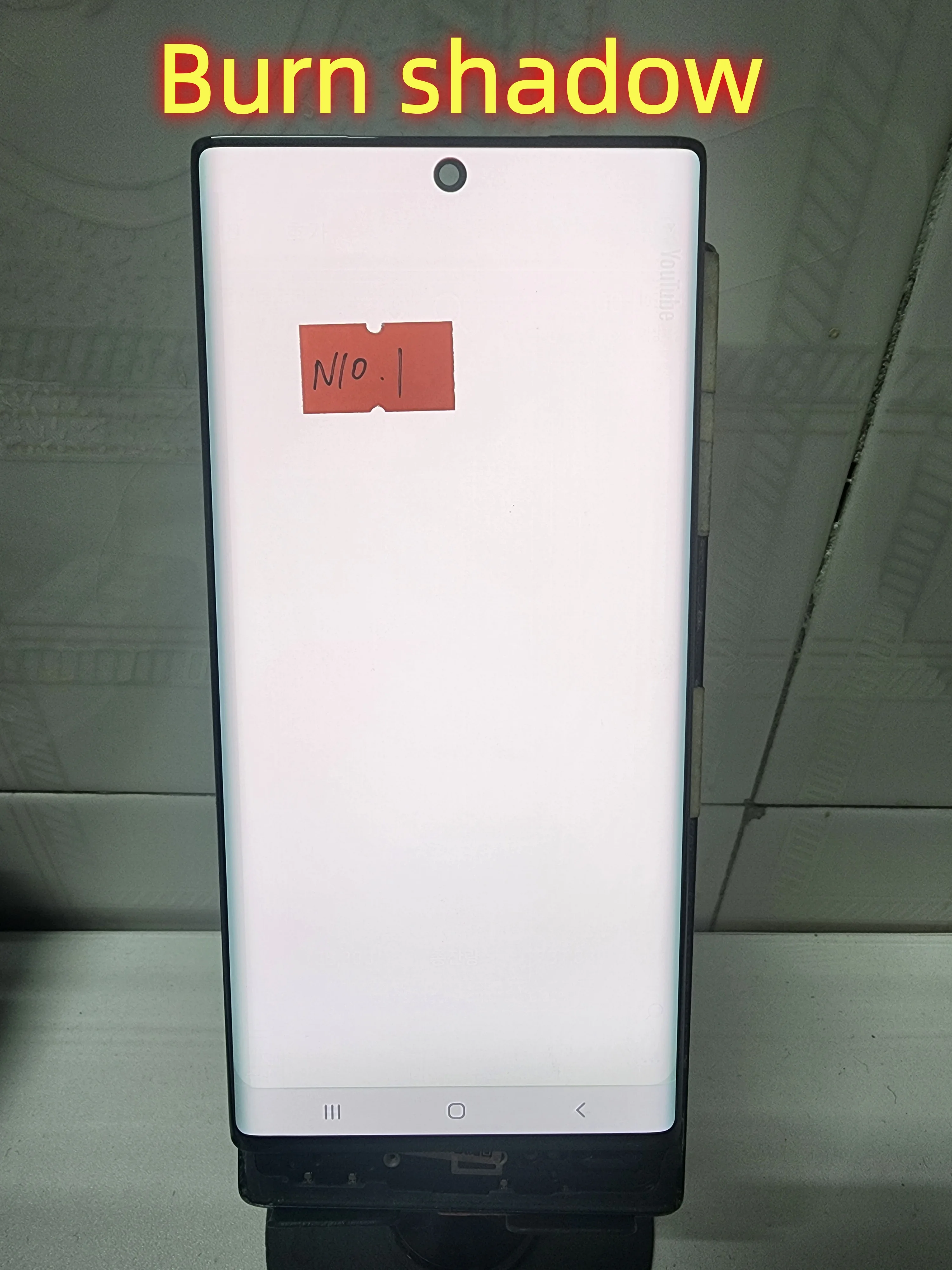 Original AMOLED For Samsung Galaxy Note10 5G N970 N9700 N970F LCD Touch Replacement Screen Digitizer Assembly