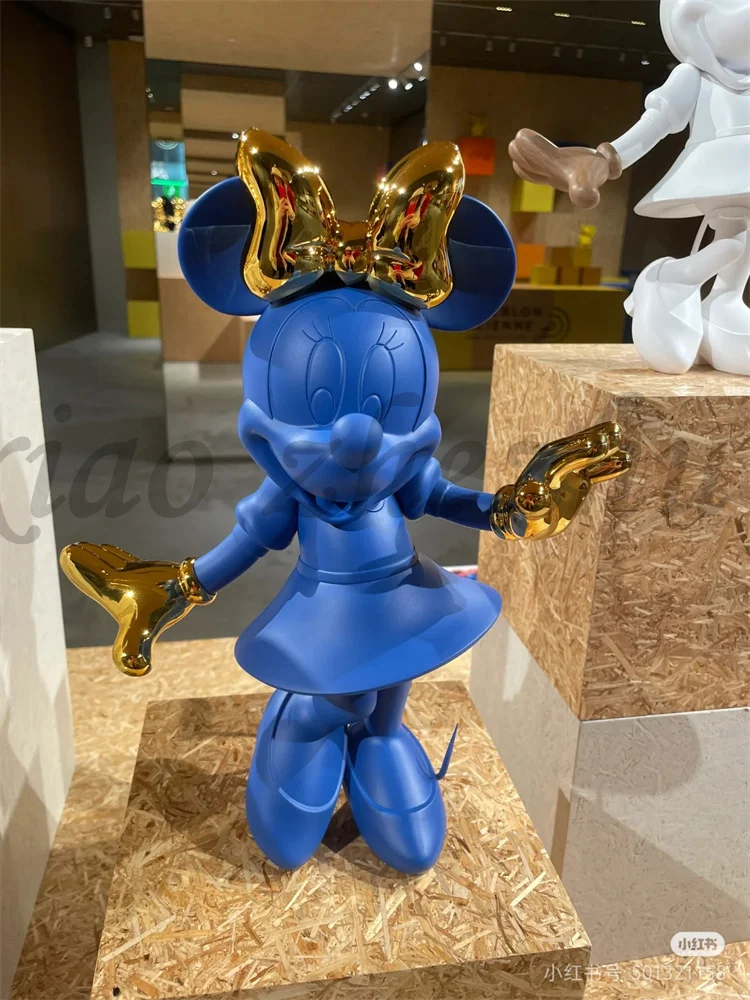 

30cm Disney Modern Minimalist Cartoon Minnie Sculpture Decoration Creative Trend Figurine Figurine Children'S Room Deco