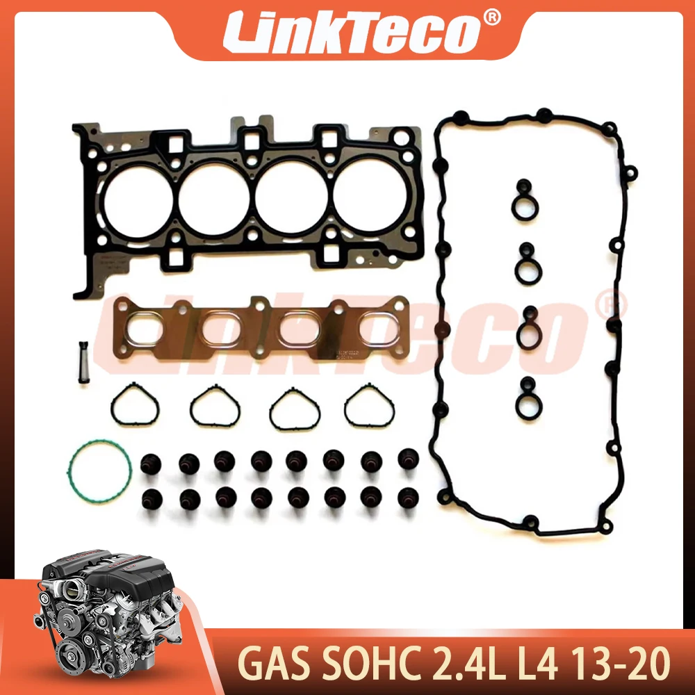 

Engine Parts Cylinder Head Gasket Set Fit 2.4L L4 GAS SOHC For 13-20 JEEP CHEROKEE CHRYSLER 200 DODGE Dart FIAT 500X RAM