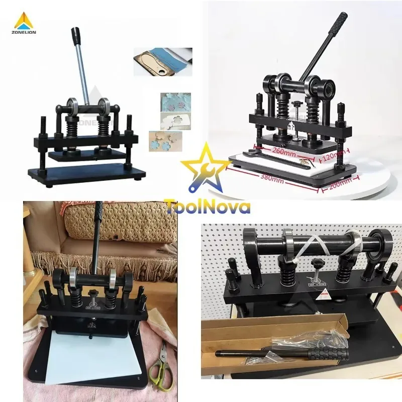 2026hotsale* Manual Die Cutting Machine Small Pressure Die Stamping Sample Cutting Machine Cutting Leather Blanking Machine