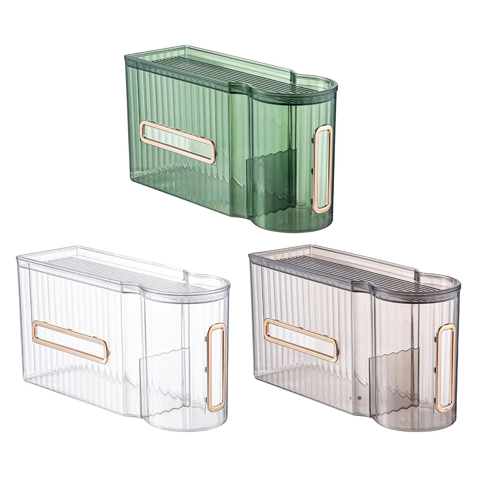 

Wall Paper Tissue Box Trash Bags Organizer Light Luxury Tissue Box for Kitchen Hotel