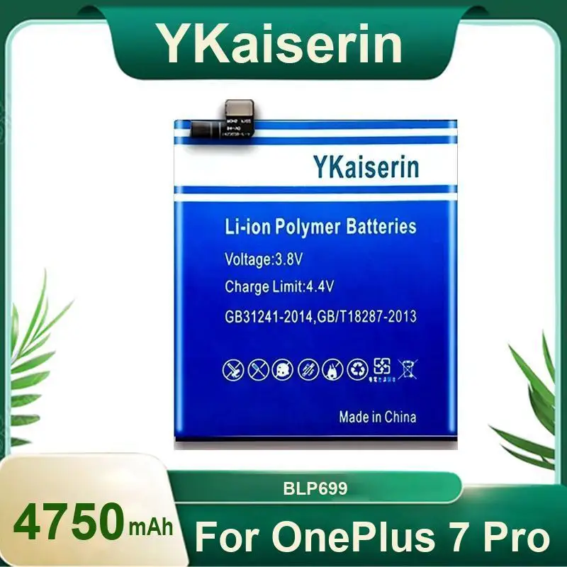 

Rapid Charging Mobile Phone Battery Safe And Reliable BLP699 For Oneplus 7 Pro 4750Mah
