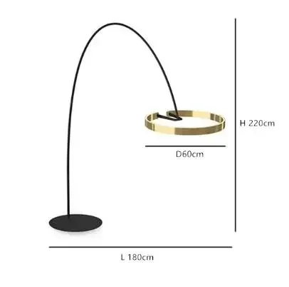 JIANKEXING Ring Angeln Stehlampe Raumdekor Goldene lange Stange moderne einfache LED minimalistische Licht Luxus Designer vertikale Tischlampen 8