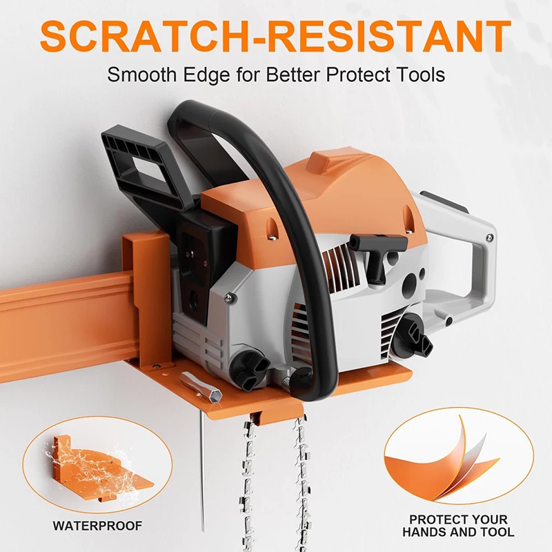 Chainsaw Holder,Chainsaw Wall Mount For Stihl MS250,MS251,MS170,MS171,MS172 Chainsaw Rack Garage Storage Holder