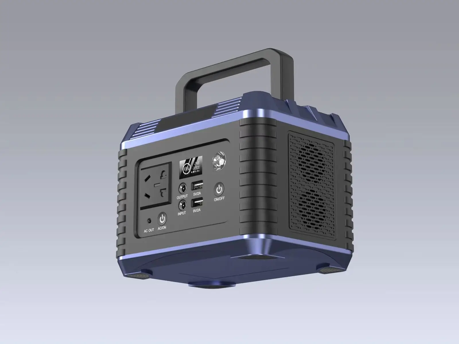 Mobile Power Bank 220V 300W 64000mAh Large Capacity Portable Charging Station Outdoor Camping Emergency Energy Storage