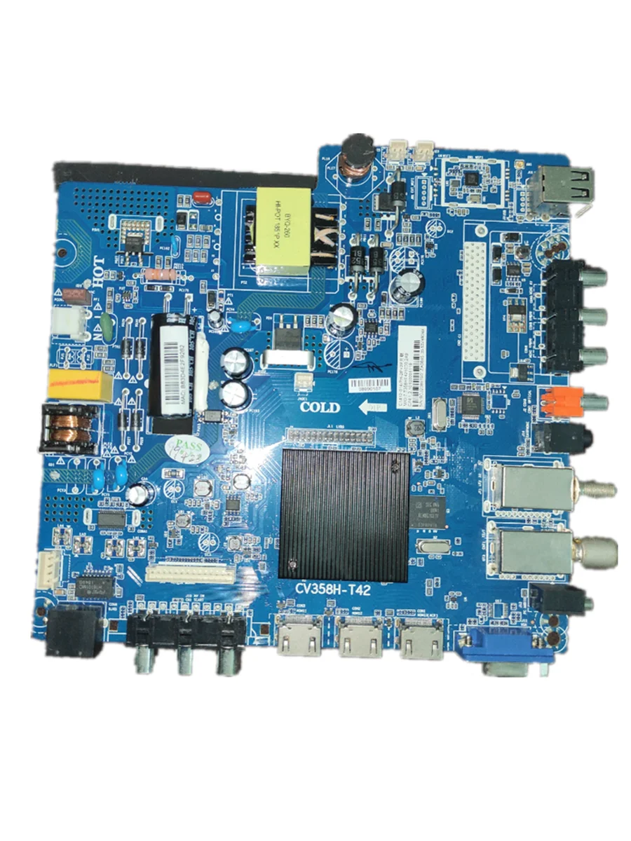 CV358H-T42 4-core smart network WiFi TV motherboard  working  good