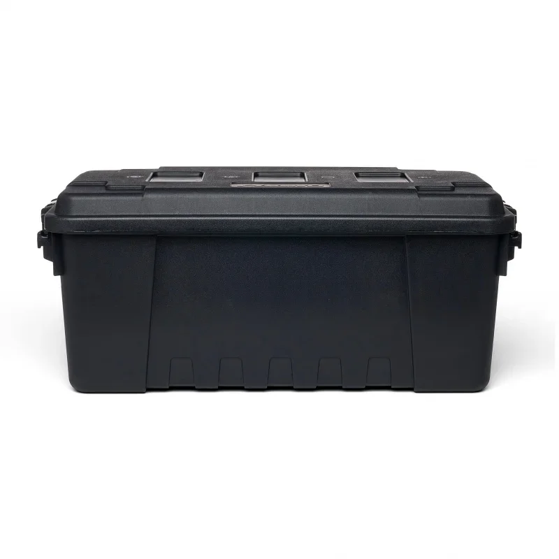 For Plano Sportsman's Trunk, Black, 17-Gallon Lockable Storage Box