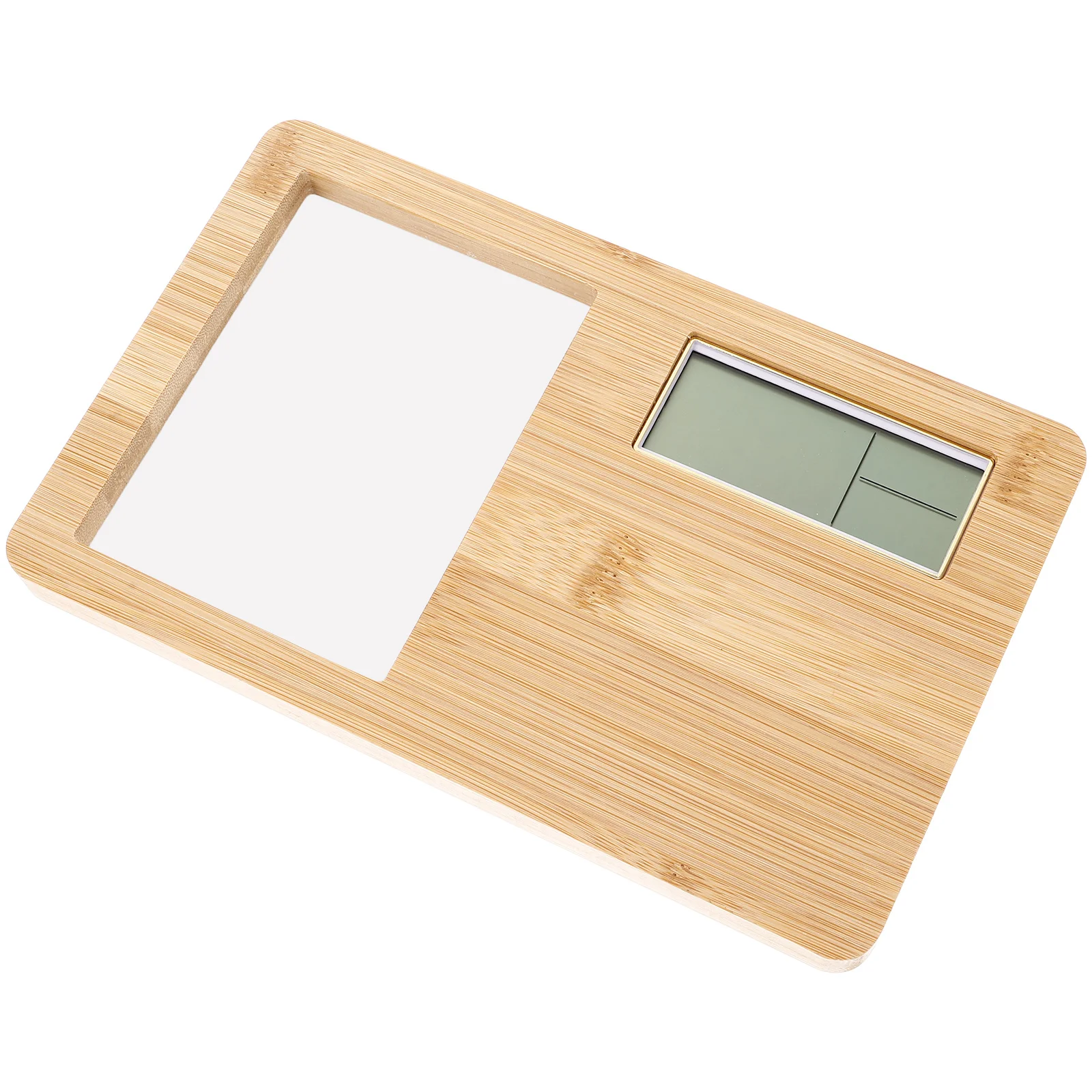 

Electronic Frame Digital Compact Wooden Desk Clock For Bedroom Led Display Small Travel Travel Clock Timepiece