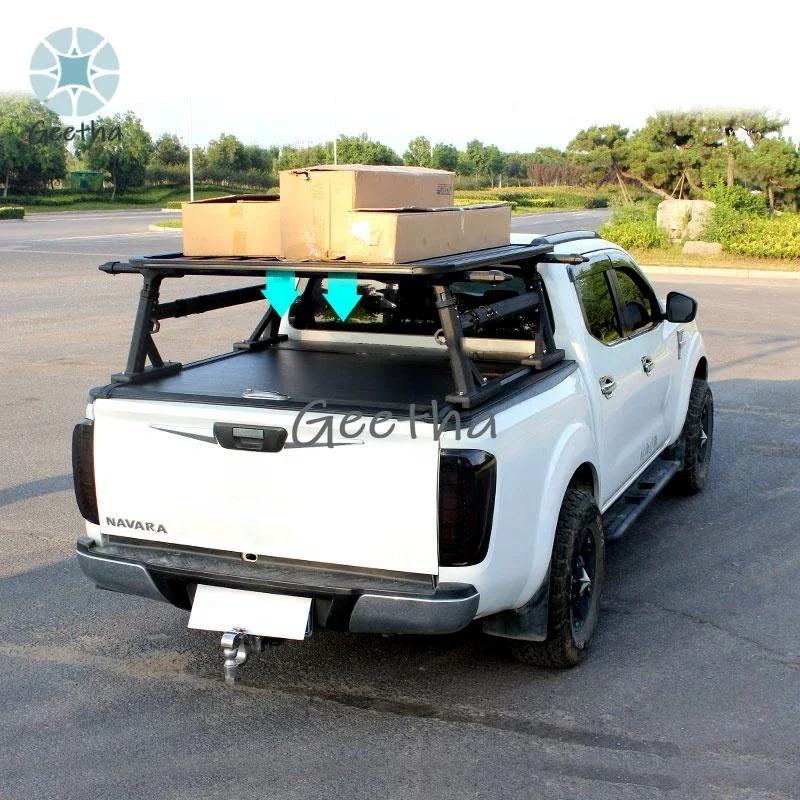 

Universal 4x4 Steel Cargo Carrier Basket Car Roof Rack for Pickup Trucks
