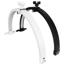 20 Inch Half Moon Nail Desk Lamp 20W 3200-5600K Touch Control Half Moon Foldable Manicure Tattoo Beauty Light with Phone Clip