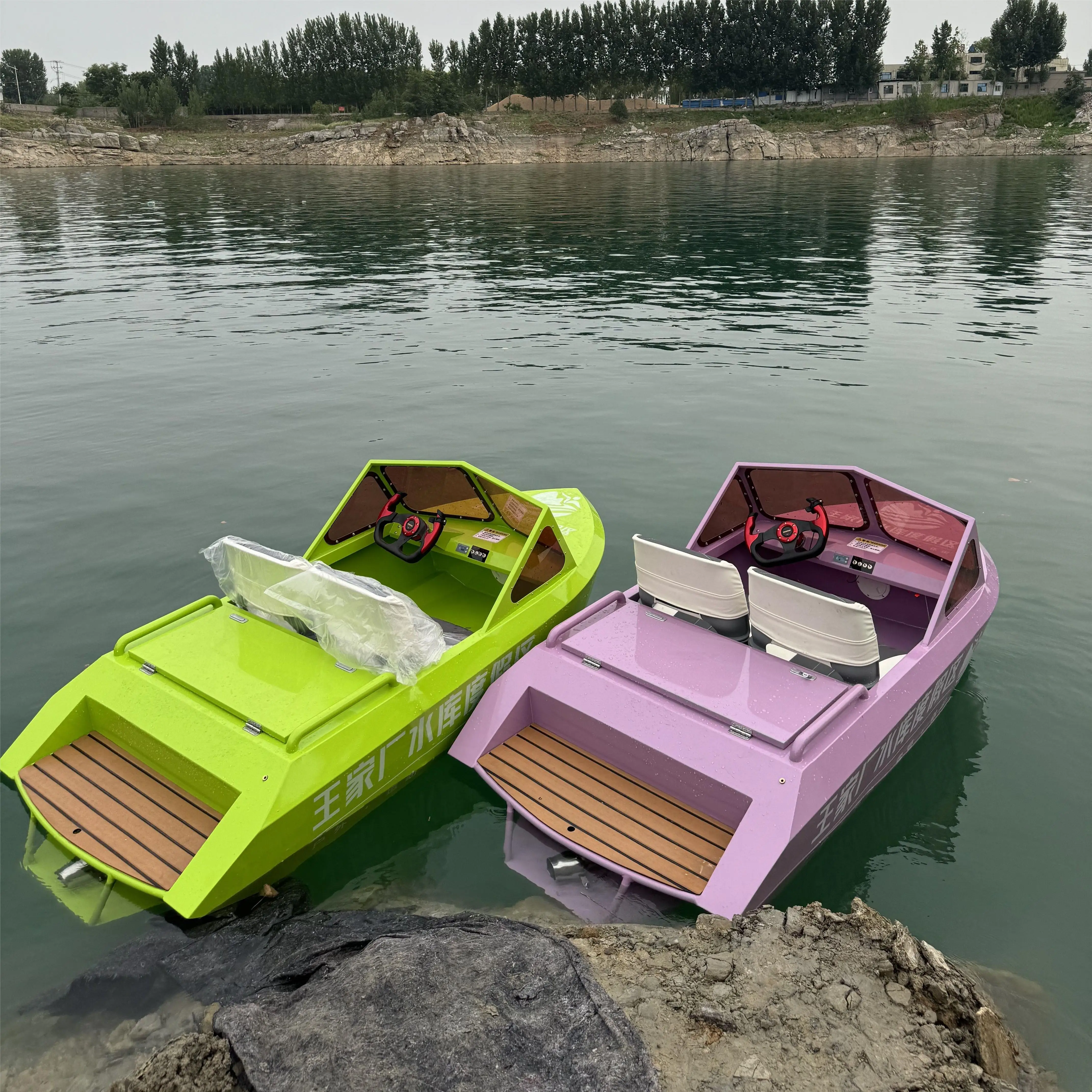 Custom Logo Mini Jet Ski Jet Kart Boat, Durable Power Component Factory Direct Supply For Water Sports Wholesale view 6