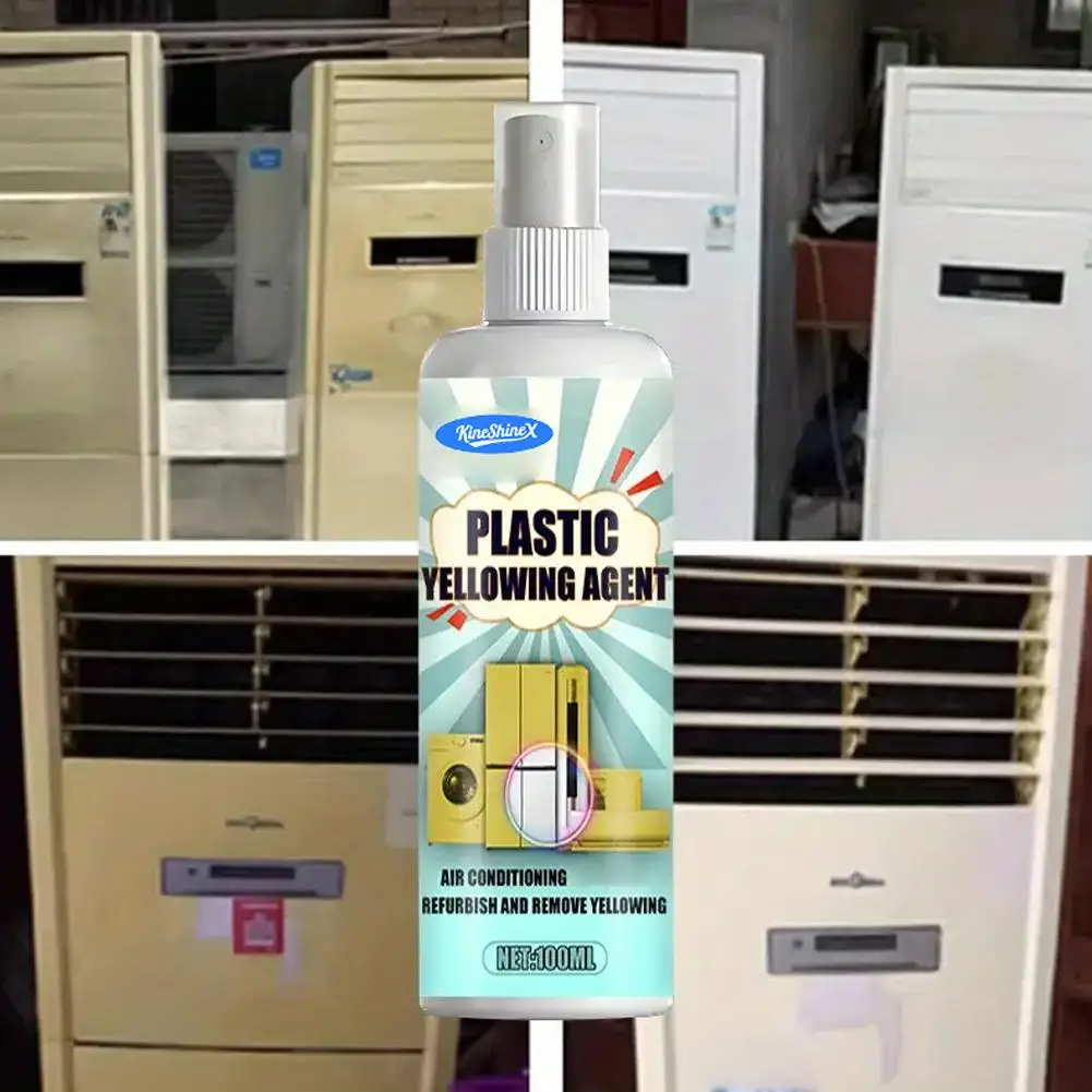 Plastic Remove Yellowing Cleaning Agent |Air Conditioning Washing Machine Renovation | Anti Oxidation Appliances Cleaning Supply
