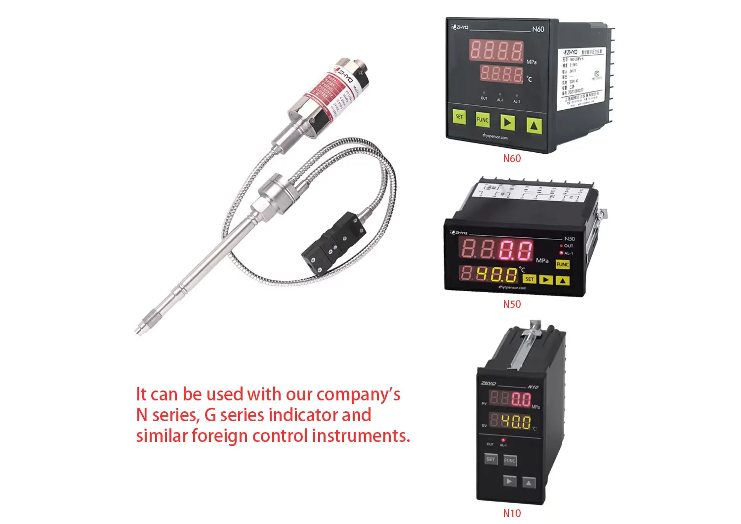 PT124B-123T Industry Economic Type High Temperature Melt Pressure Sensor With Temperature Measurement