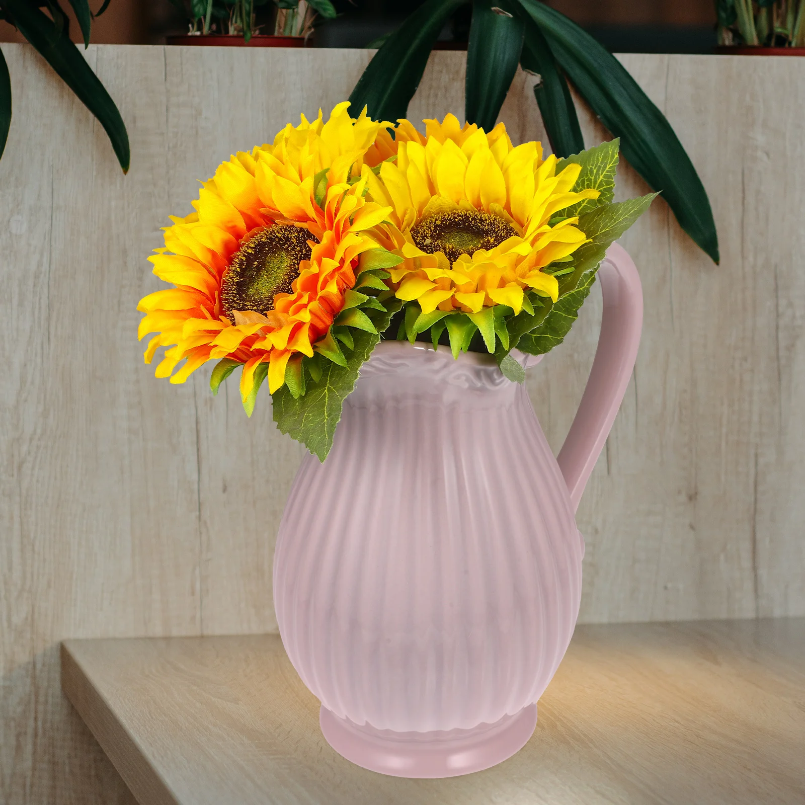 

Dried Flower Vase Household Adornment Pink Home Decor Decorations Ornament Decorative