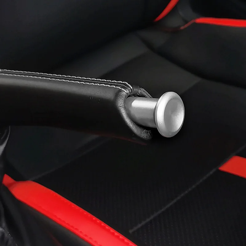 For Toyota GR86 BRZ 2023 2022 Accessories Turn Knob Drift Button Hand E Brake Handle Handbrake Emergency Cover Aluminium Alloy
