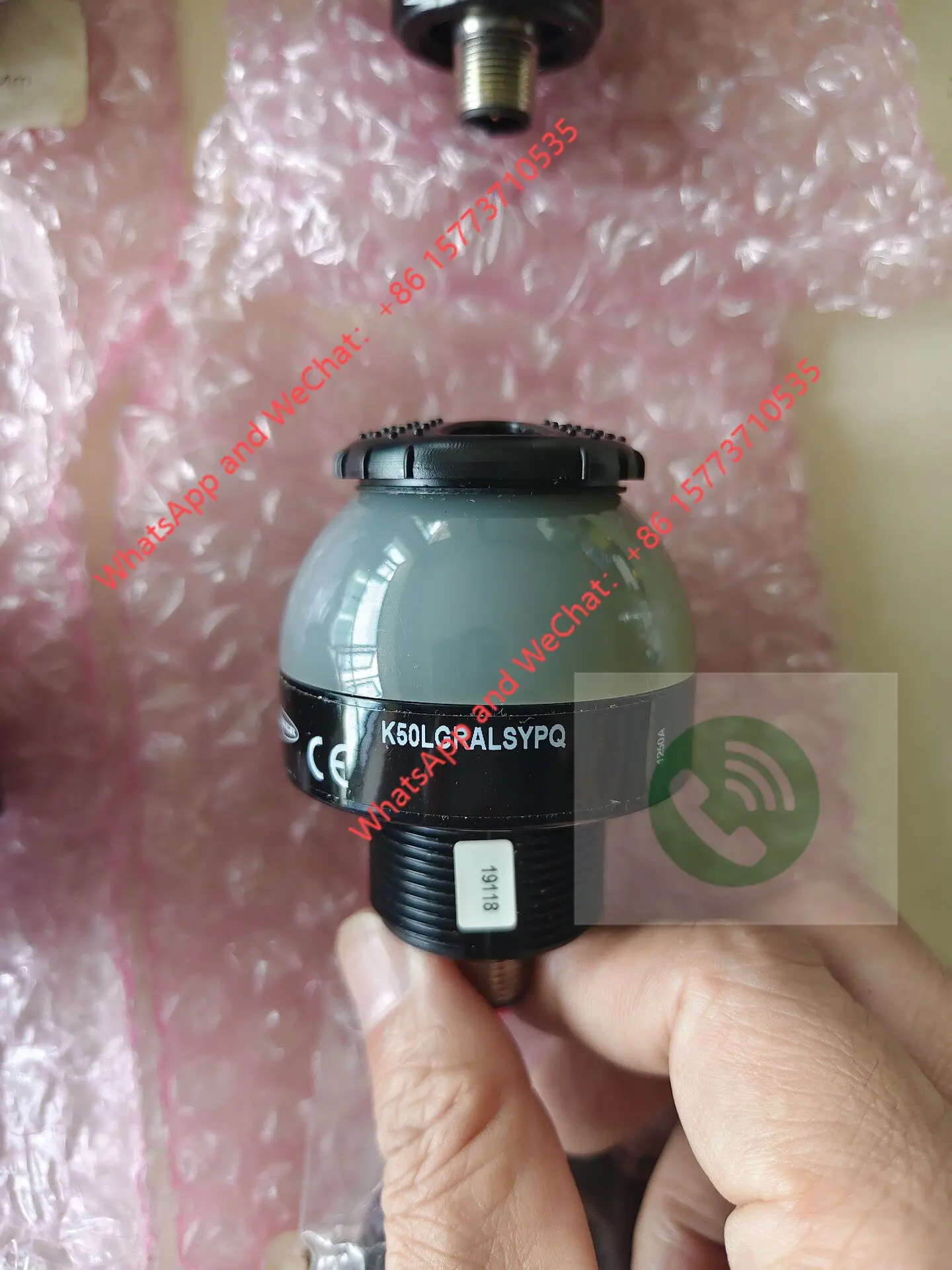 Banner K50LGRALSYPQ, Part Number 19118, Dome Indicator Light