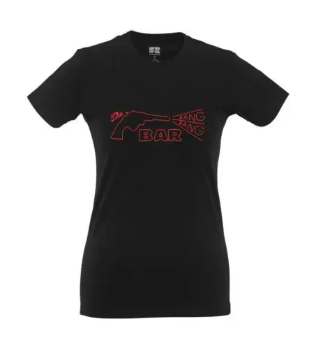 Bang Bang Bar Twin The Tavern Roadhouse  I Fun I Lustig I Sprüche I Girlie Shirt